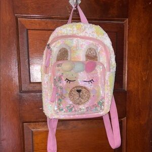 Cute Pink and Yellow Kids Backpack